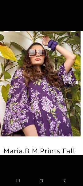 Maria B Unstiched lawn and luxuray ( Delivery all across Pakistan) 14