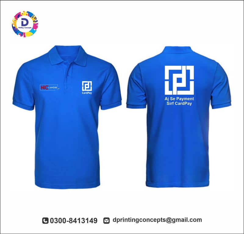 Customize Shirt Printing / Polo Shirt Printing / T Shirt Printing 9