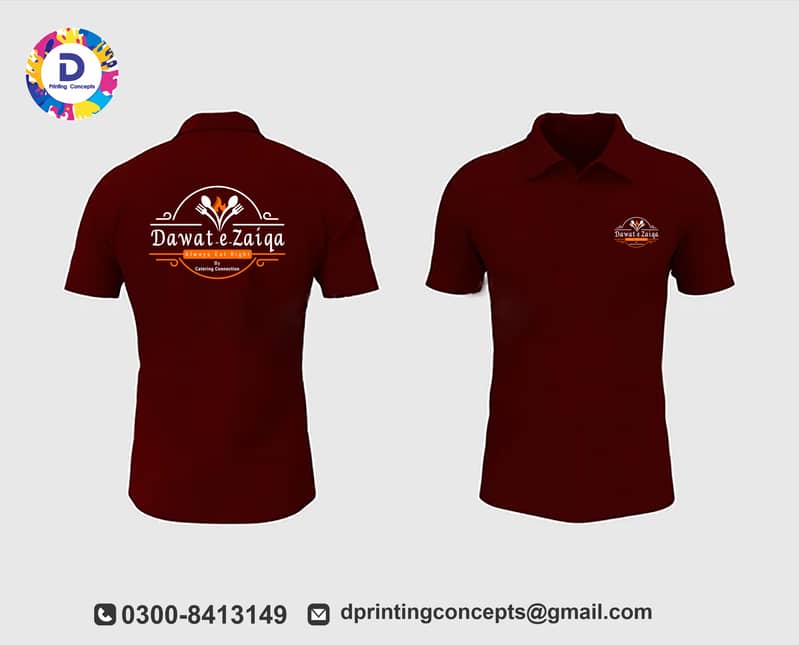 Customize Shirt Printing / Polo Shirt Printing / T Shirt Printing 14