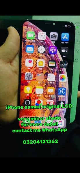 Iphone Xs max original Lcd 0