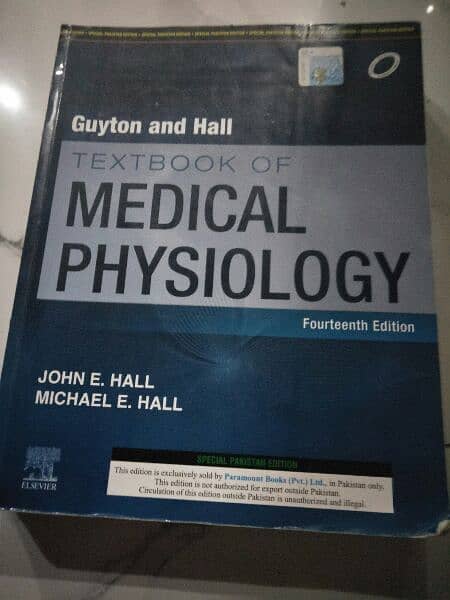 New Guyton physiology book for only 1700Rs. 0