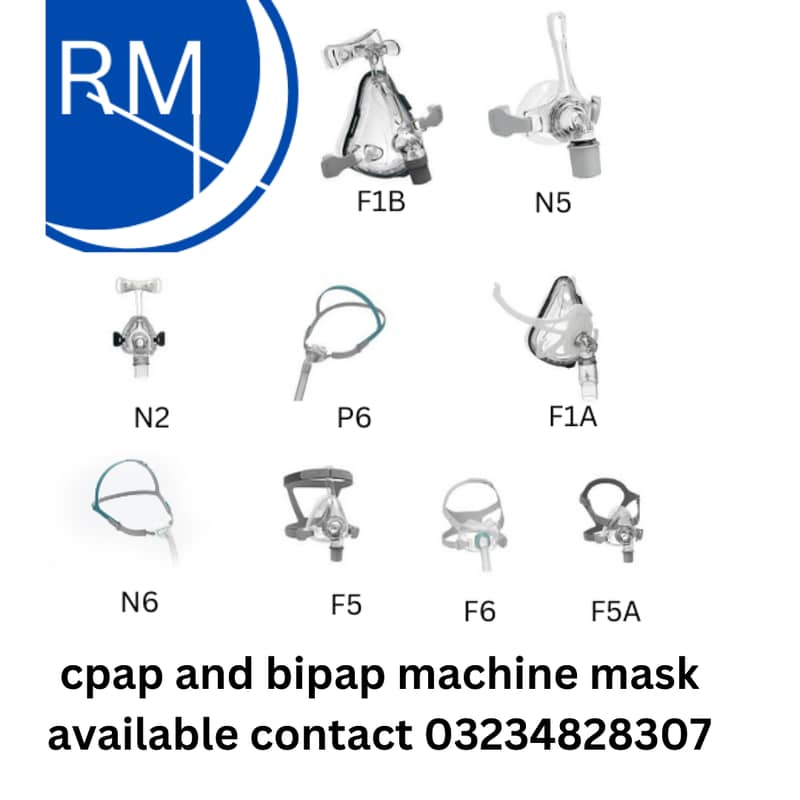 Resmed bipap machine with new mask air tube with three month warranty 2