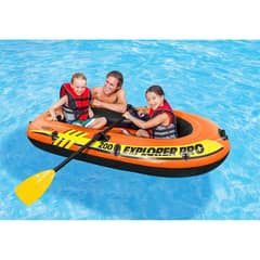 Rubber Air Boat for 3-4 children 200LB