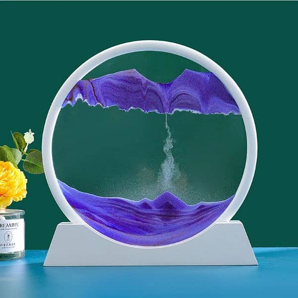 3D Moving Sand Scapes Lamp with Box 4