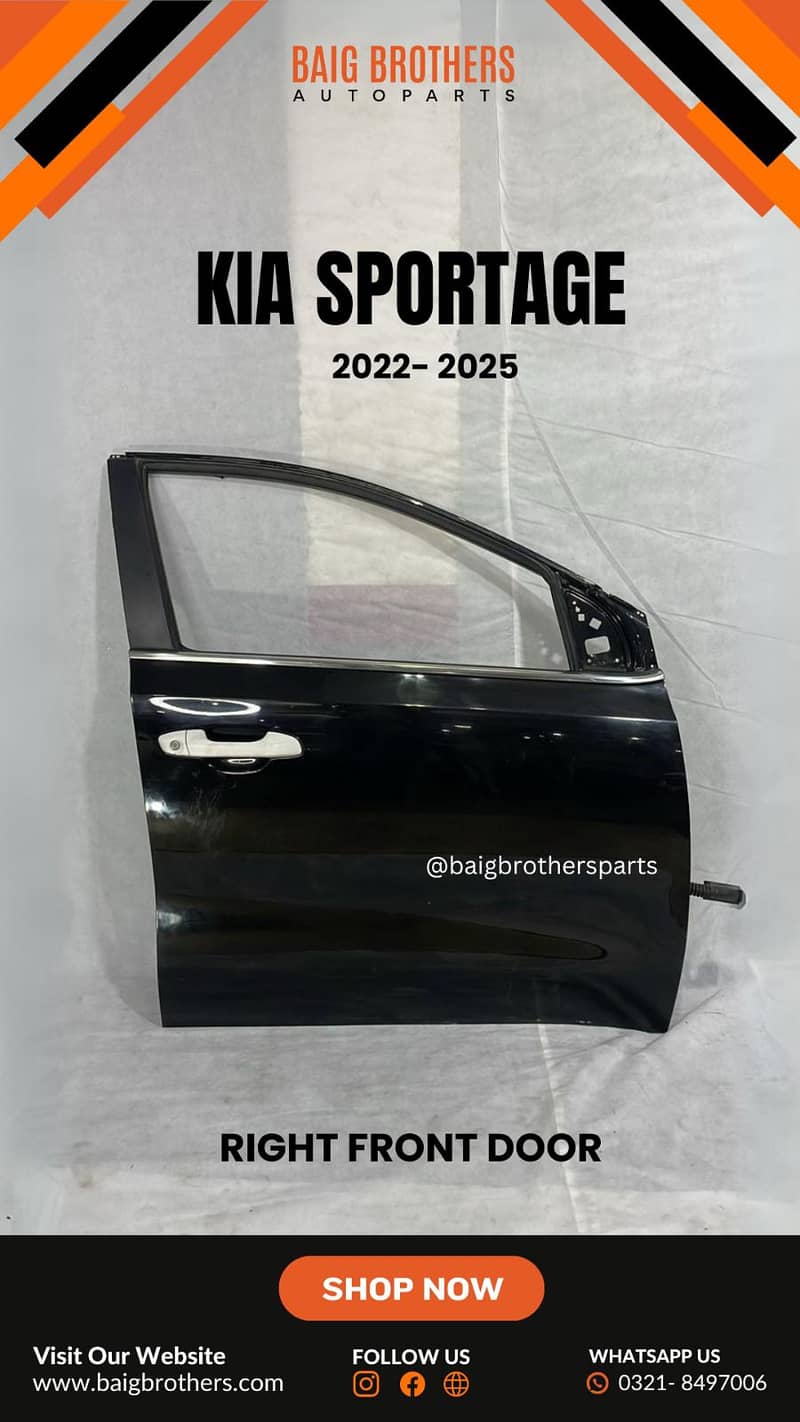Elantra Tucson HRV Kia Stonic Sonata MG Headlight Bonnet Door Mudguard 13