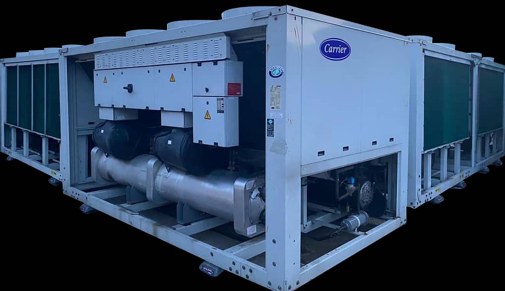Air Cooled Water Chiller 112 Ton Carrier 1
