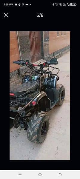Quad bike 110 cc black spider edition 3