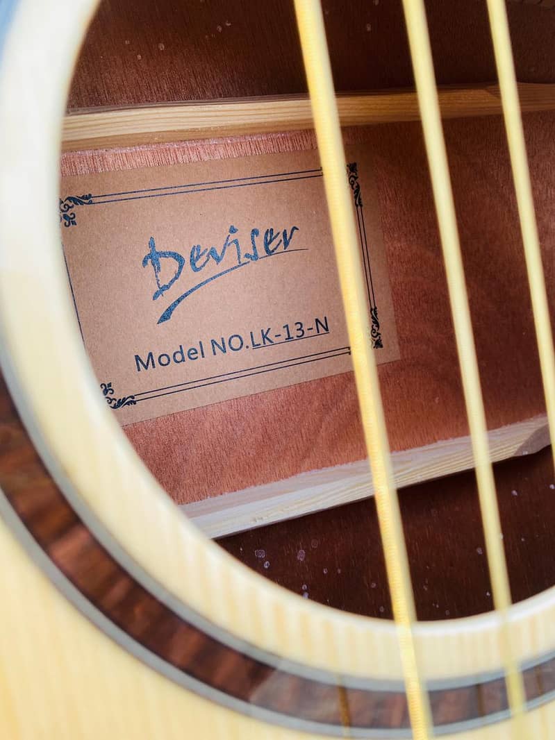 Deviser handmade Acoustic guitar ( Brand new Original guitar ) 14
