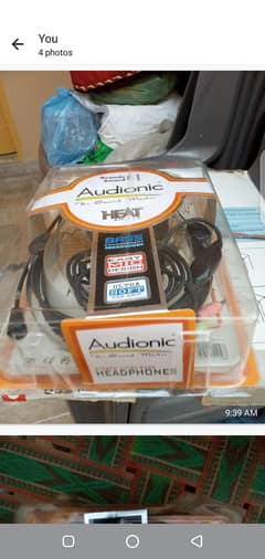 For. Sale Audionic Stereo Ultra Bass Headphones
