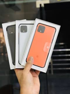 Google Pixel 4 (6/64gb) (6/128gb) Box Pack Stock Available