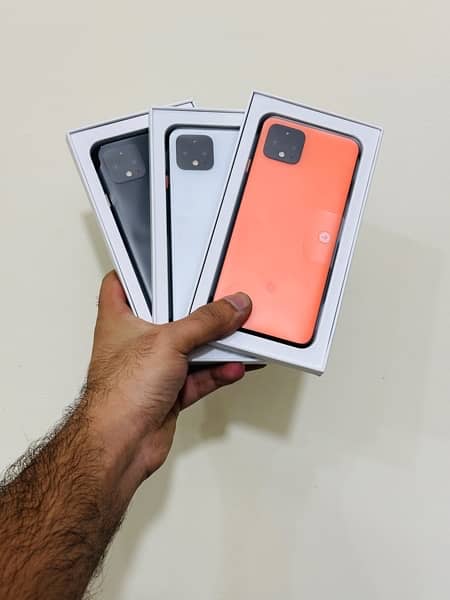 Google Pixel 4 (6/64gb) (6/128gb) Box Pack Stock Available 2