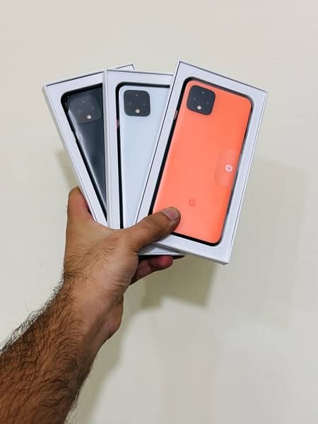 Google Pixel 4 (6/64gb) (6/128gb) Box Pack Stock Available 4