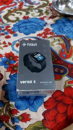 Fitbit Versa 3 Health & Fitness Smartwatch with GPS, 24/7 Heart Rate, 0
