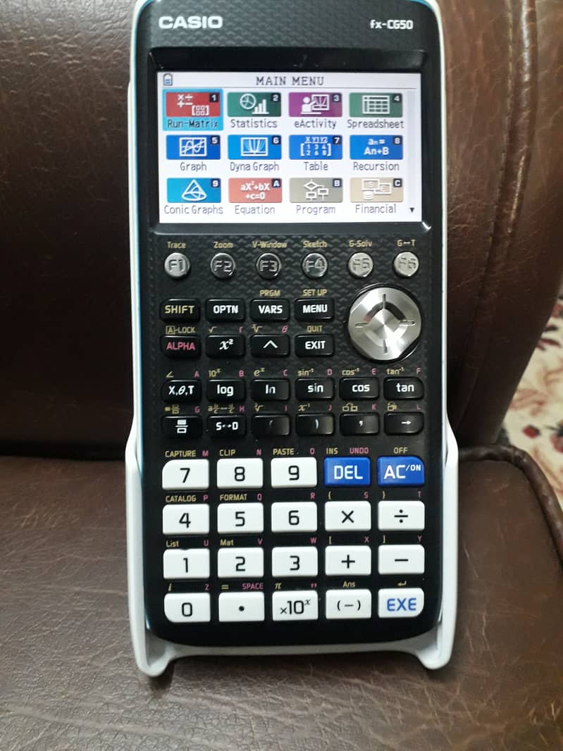 CASIO FX-CG50 GRAPHING CALCULATOR with Box and accessories. 9