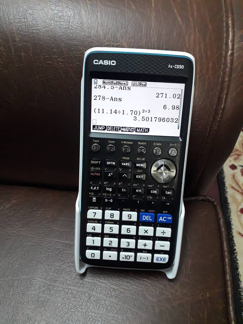 CASIO FX-CG50 GRAPHING CALCULATOR with Box and accessories. 10
