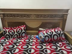 King Size Bed, Dressing Table and Side Tables For Sale 0