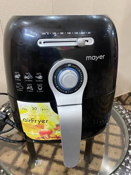 Mayer Air Fryer 3.5 litre original mint condition 1