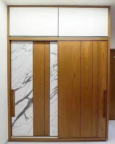 Wood Works, Carpenters Cupboard, Wardrobe, Kitchen Cabinet, Media Wall 9