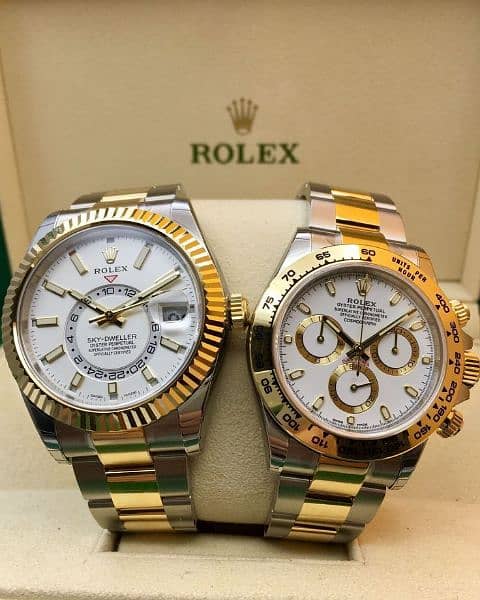 Rolex watches best dealer in Islamabad, Rolex Rado Omega,Gold/Diamond 4