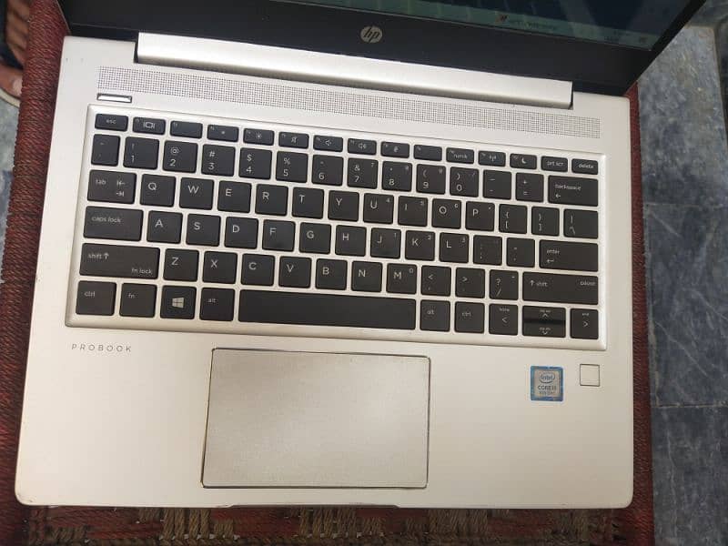 HP laptop ProBook G6 430 core i5 8th generation 8gb, 256gb ram . 6