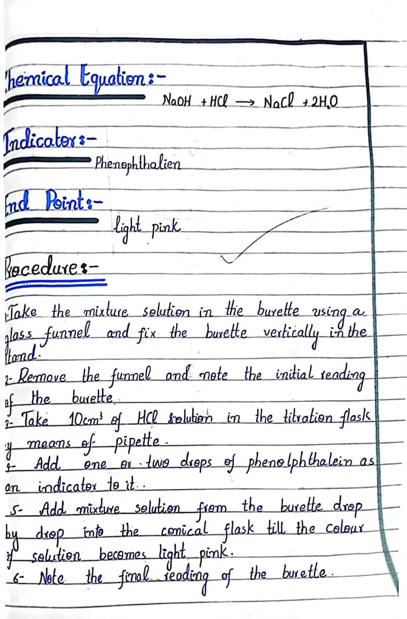 Handwritten Assignments work 7