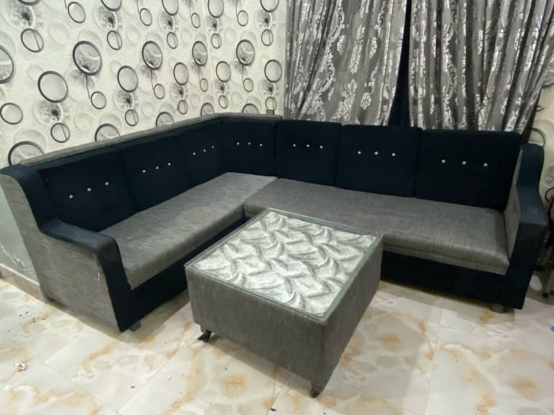 7 seater sofa with table 5
