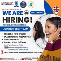 Uk Besd Travel Agency Job Please Share Cv On This Numbers 03030131329