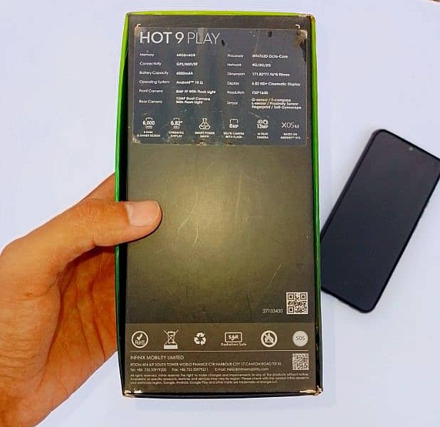 Infinix Hot 9 Play 4/64 10By10 All Okay 11