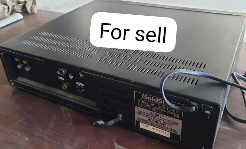 VCR for sale 1