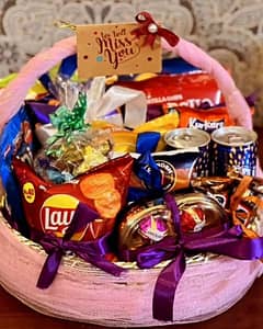 gifts baskets for Eid birthdays or any occasion you can customize also