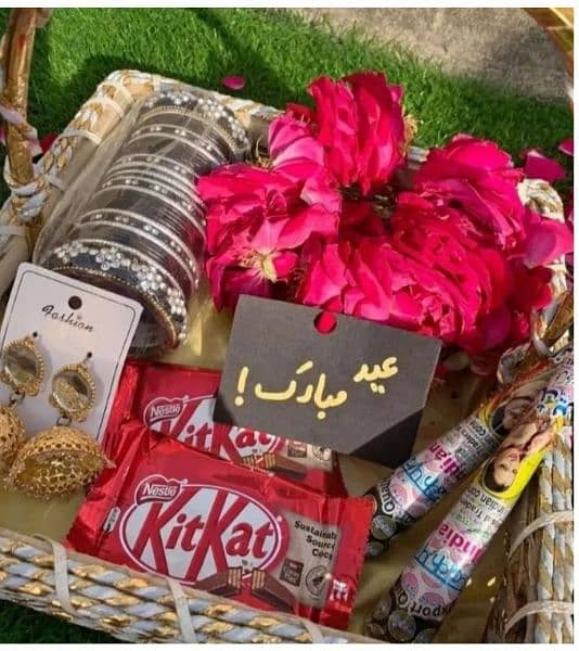 gifts baskets for Eid birthdays or any occasion you can customize also 2