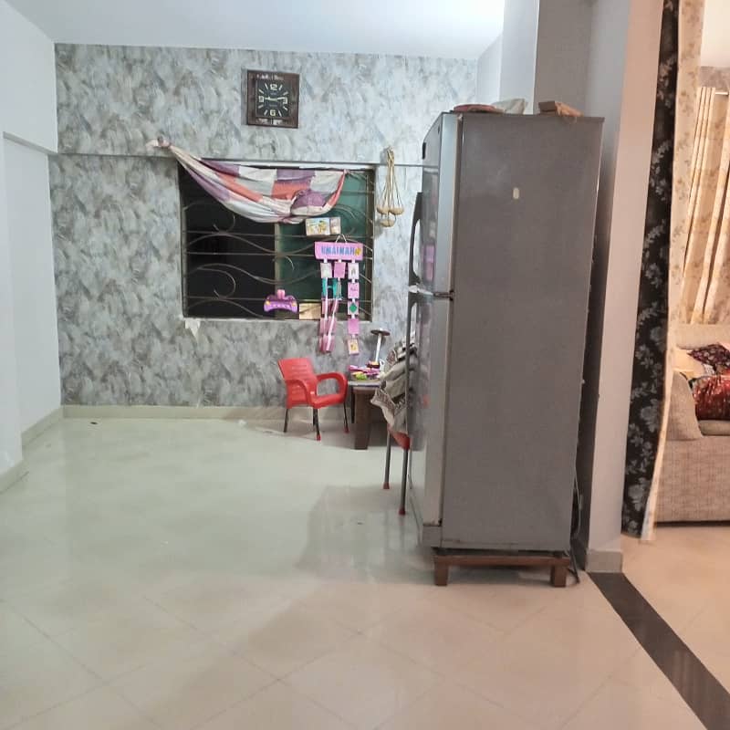 Flat for Rent North Nazimabad B block 8