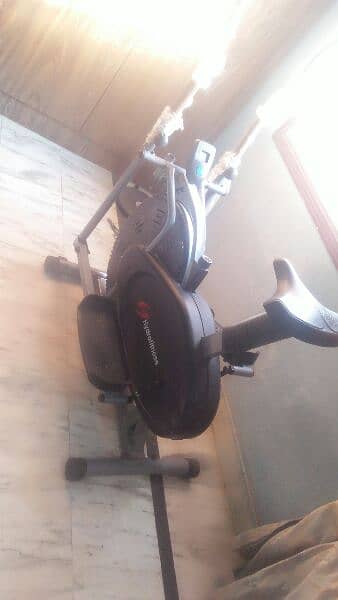 Elliptical  cycle machine  new condition 2