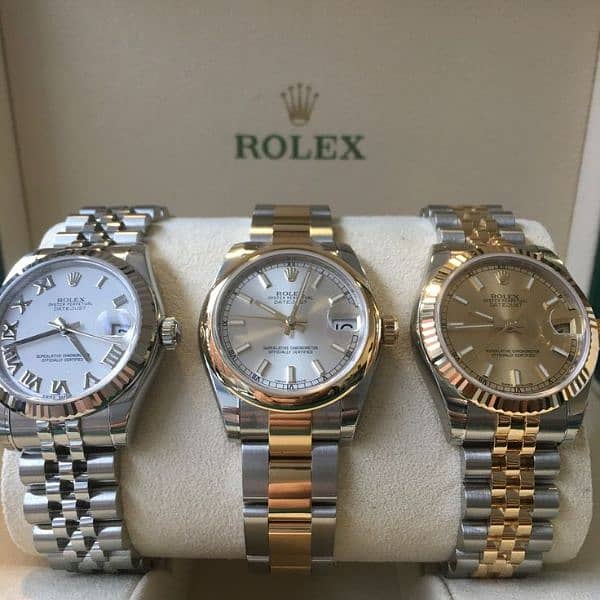 Rolex watches best dealer in lohare, Rolex Rado Omega,Gold/Diamond 5