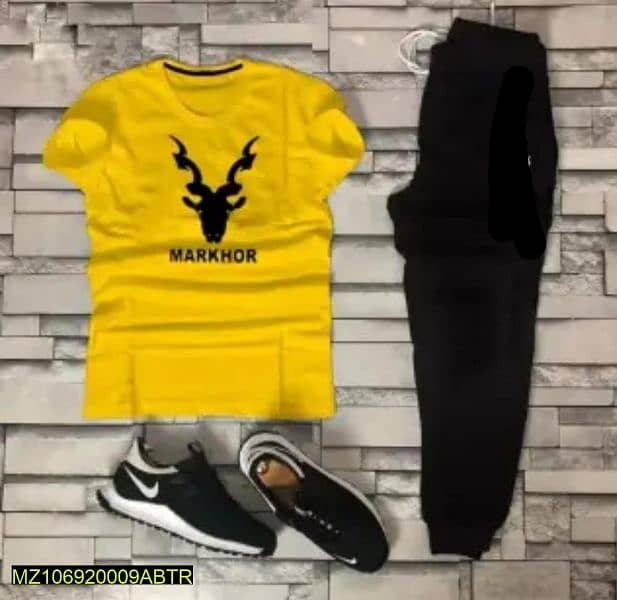 Man Track Suit with Markhor Logo 1