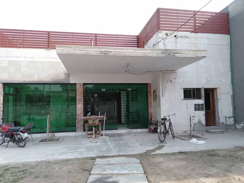 27 Marla Corner Semi Commercial Building On Rent at Peoples Colony Ideal For Clinics, Salon, Offices 24
