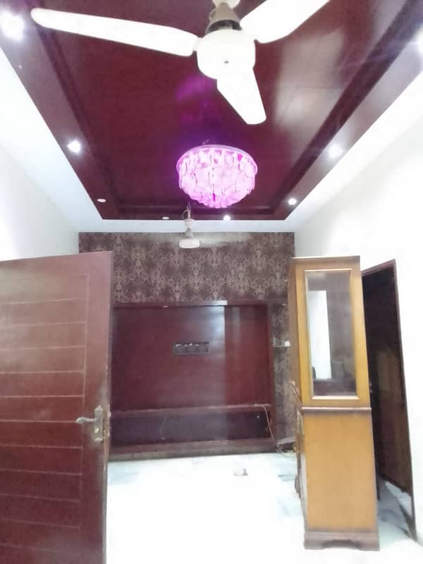 DEFENCE FLAT FOR RENT FIRST FLOOR BUNGALOW FACING 1