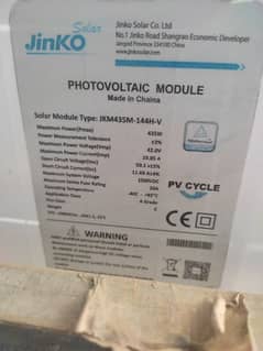 Sale solar panels 435 watts Jinko