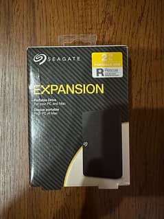 Seagate Expansion hard drive 2tb