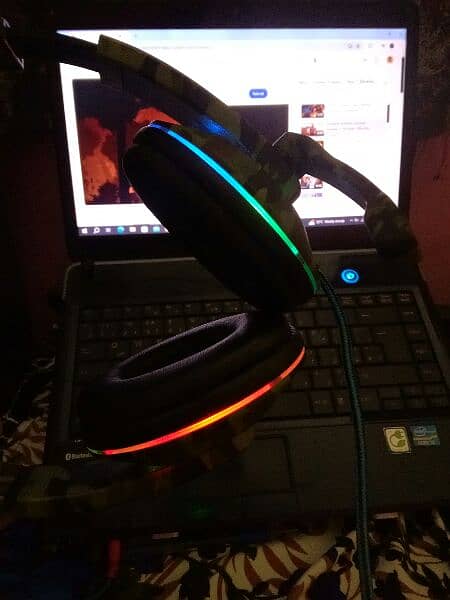 Gaming headphones with RGB Light for phone, pc and laptop 3