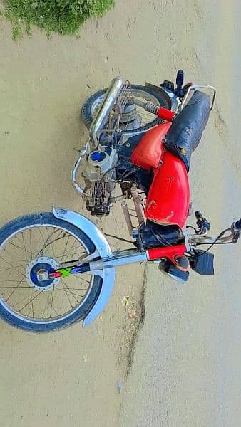 good condition one handed used bike full registered 1