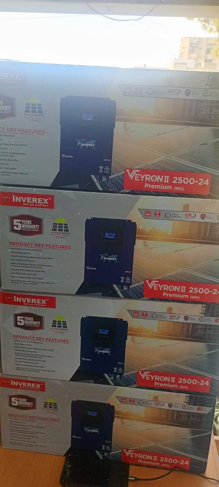 inverex vyron 2.5 kw with 5 year warranty 0