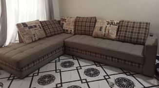 urgent sell L shap sofa