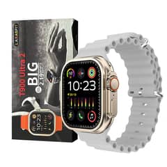T900 Ultra 2 Series 9 2.19 Inch Screen Laxasfit Smart Watch Black