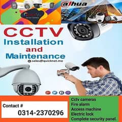 cctv camera installation 1year warranty