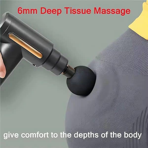 Handheld Muscle Massager Gun With 4 Massage Heads For Deep Tissues 3