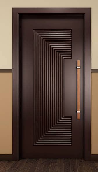 Wood Doors/Fiber Doors/Ash Wood Door/PVC Door Water Proof door 9