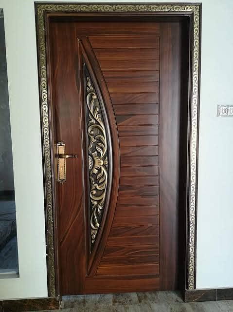 Wood Doors/Fiber Doors/Ash Wood Door/PVC Door Water Proof door 1