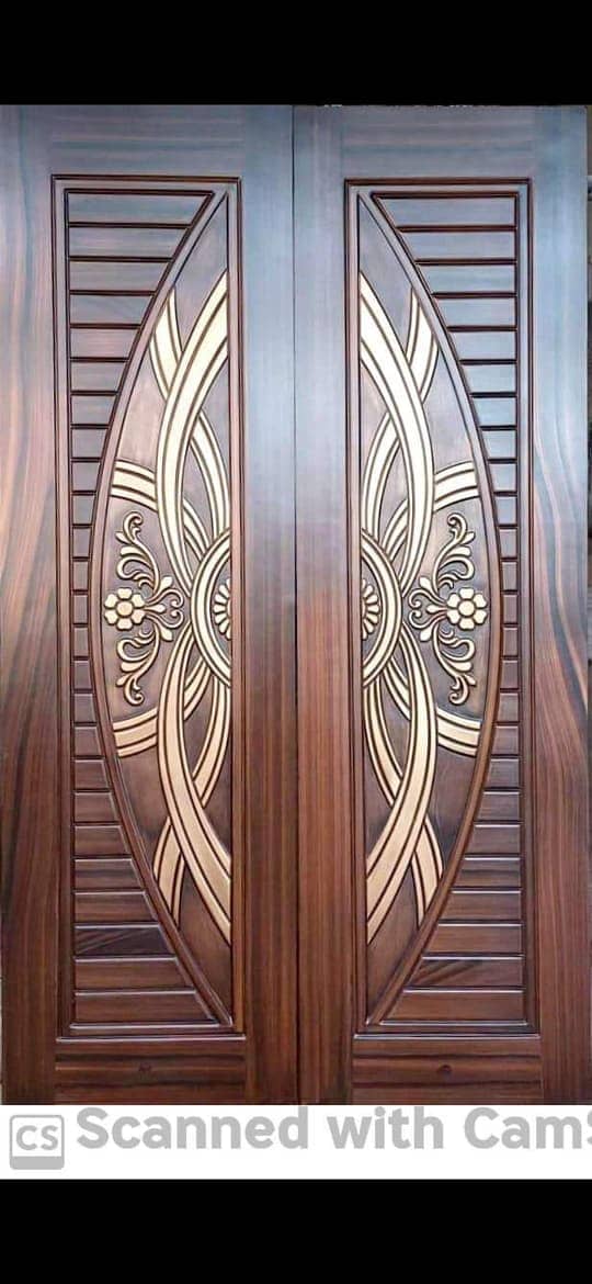 Wood Doors/Fiber Doors/Ash Wood Door/PVC Door Water Proof door 11