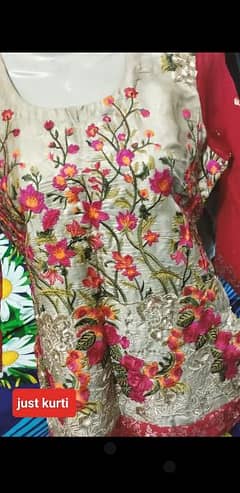 just kurti | stitched| embroidery |